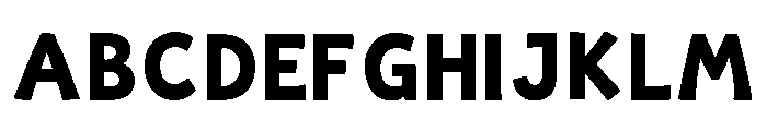 Elkheart Font UPPERCASE
