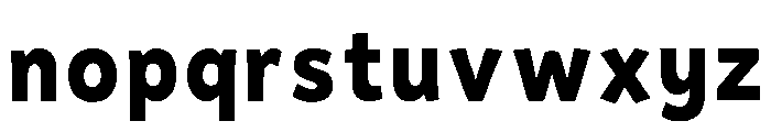 Elkheart Font LOWERCASE