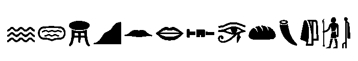 Ellar Regular Font LOWERCASE
