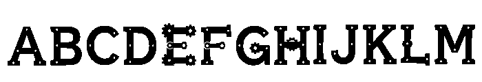 Ellis Regular Font UPPERCASE