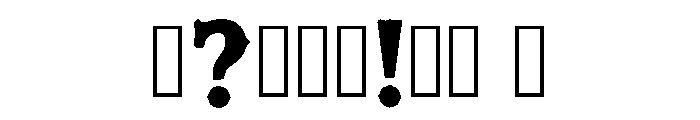 Elmss Regular Font OTHER CHARS