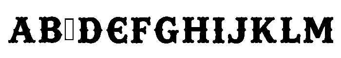 Elmss Regular Font UPPERCASE