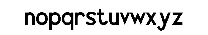 Elmundo-Regular Font LOWERCASE