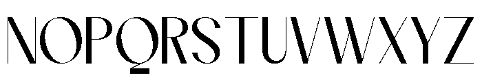 Elnara Regular Font UPPERCASE