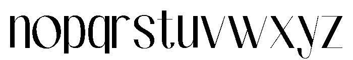 Elnara Regular Font LOWERCASE