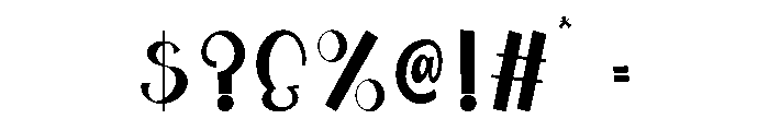 ElockkonRegular Font OTHER CHARS