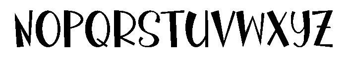 ElockkonRegular Font LOWERCASE