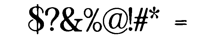 Elohim_Script Font OTHER CHARS