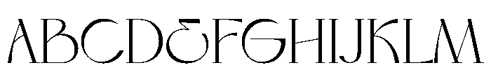 Eloires Font UPPERCASE