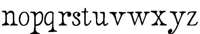 Eloquence_Light Font LOWERCASE