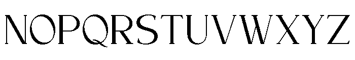 Elovena-Regular Font UPPERCASE