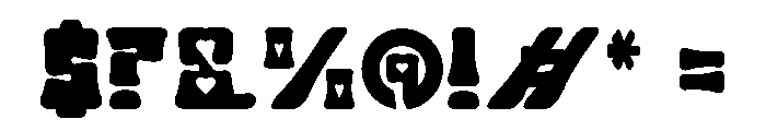 Elovero Font OTHER CHARS