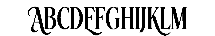 Elovira Font UPPERCASE