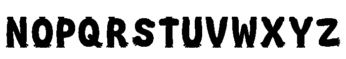 Elowen Regular Font UPPERCASE