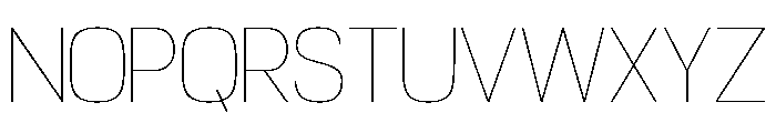 Elucidate Thin Font UPPERCASE