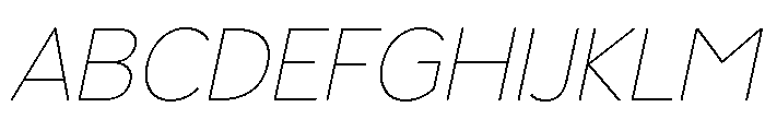 Elvane Italic Font UPPERCASE
