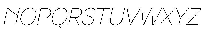 Elvane Italic Font UPPERCASE