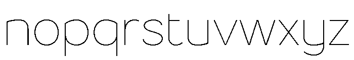 Elvane Regular Font LOWERCASE