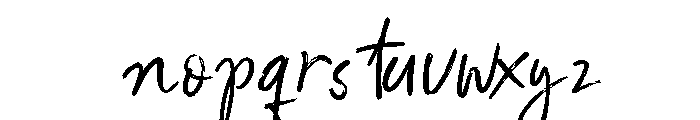 Elvanyra Regular Font LOWERCASE