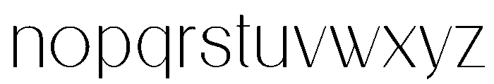 Elvara Font LOWERCASE