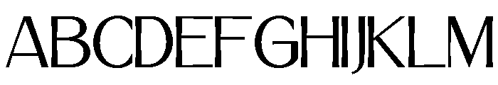 Elvera-Regular Font UPPERCASE