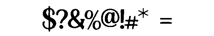 Elviane Font OTHER CHARS