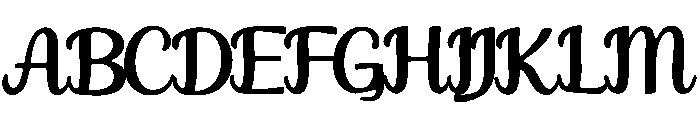 Elviane Font UPPERCASE