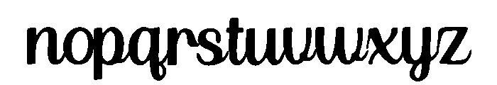 Elviane Font LOWERCASE