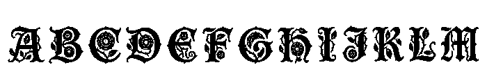 Elvin Regular Font UPPERCASE