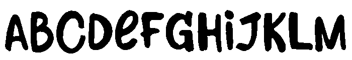 Elvon Regular Font UPPERCASE