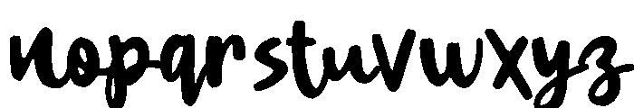 Elvon Regular Font LOWERCASE