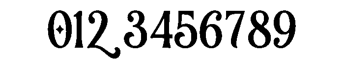 Elvora Display Font OTHER CHARS
