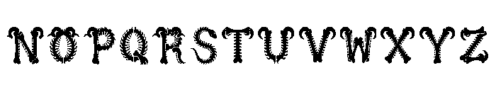 Elyric Regular Font LOWERCASE