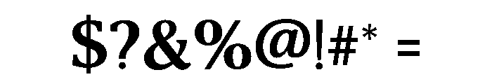 Elysia Serif Font OTHER CHARS