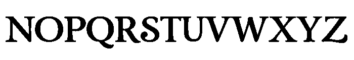 Elysia Serif Font UPPERCASE