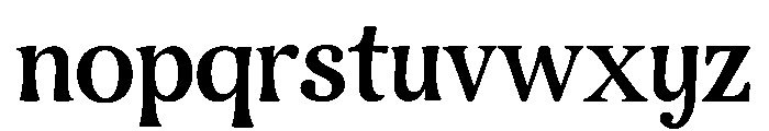 Elysia Serif Font LOWERCASE