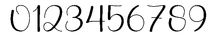Elysian Script Font OTHER CHARS