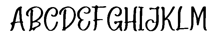 Elysoria Font UPPERCASE