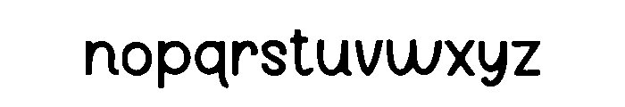 Elyssia Script Font LOWERCASE