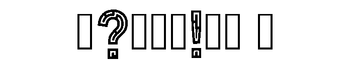 Elza Regular Font OTHER CHARS