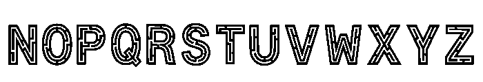 Elza Regular Font UPPERCASE