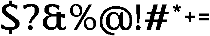 EL PACRE Regular otf (400) Font OTHER CHARS