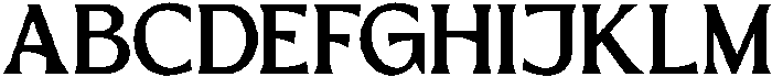 EL PACRE Regular otf (400) Font UPPERCASE