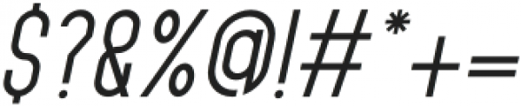 ELANOB-Italic otf (400) Font OTHER CHARS