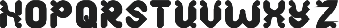 ELECTRO POP Bold otf (700) Font UPPERCASE