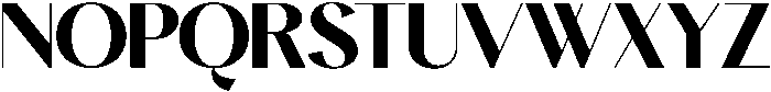 ELEGANCE Bold otf (700) Font UPPERCASE