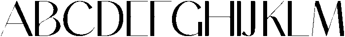 ELEGANCE Regular otf (400) Font UPPERCASE