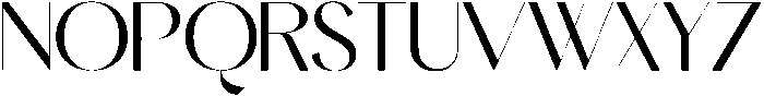 ELEGANCE Regular otf (400) Font UPPERCASE