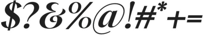 ELEGANCE Semi Bold Italic otf (600) Font OTHER CHARS