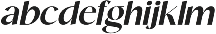 ELEGANCE Semi Bold Italic otf (600) Font LOWERCASE